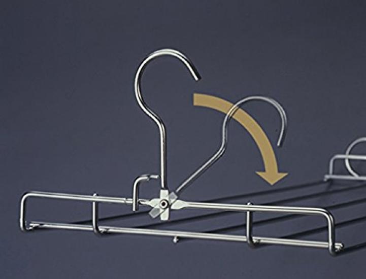 Shimomura Kihan Porte-serviettes de bain à séchage stable avec deux inox durables adapté pour salle de bain intérieur et extérieur 26447 peu encombrant [Fabriqué au Japon]