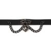 Punk Choker Collar Necklace Pu Leather Goth Rivets Choker Necklace Pendientes Party Club Sexy Gothic Femme Jewelry