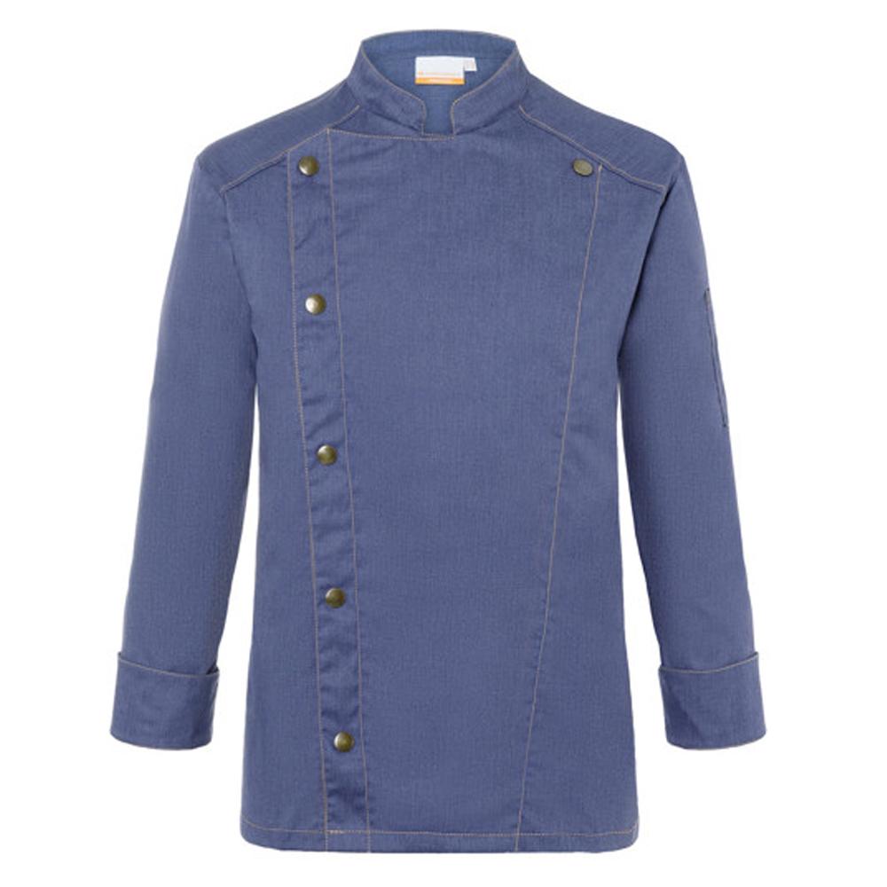 Unisex Adult Jean Style Stitching Chef Jacket