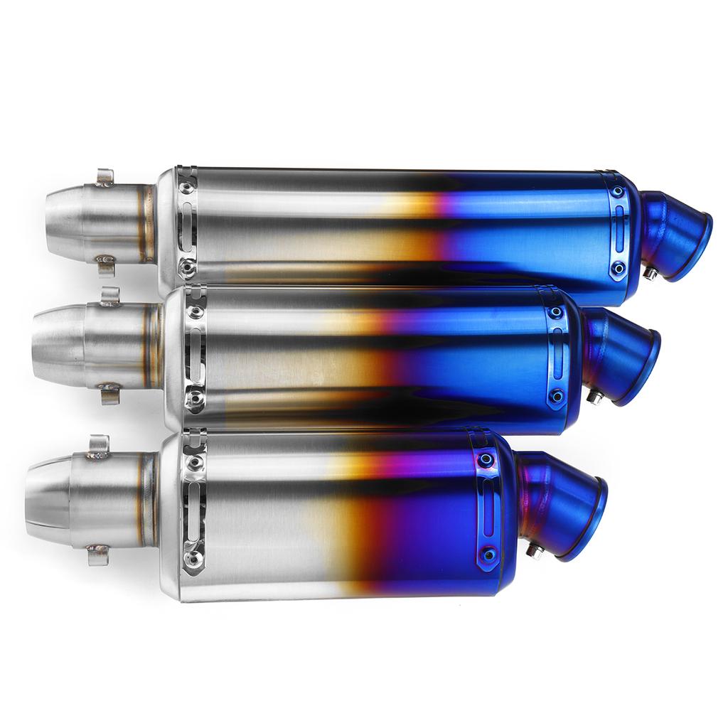 Universal Motorcycle Exhaust Muffler Pipe 38-51mm Silencer Pit Dirt Bike New Universal Motorcycle Exhaust Muffler Pipe 38-51mm Silencer Pit Dirt Bike New