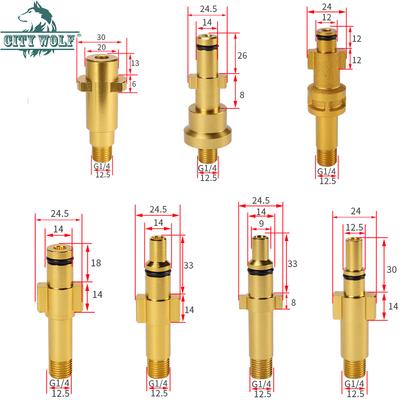 Pressure Washer Snow Foam Lance Aluminum Adapter Foam Nozzle Connector Gun Attachment for Karcher Bosche  Interskol AR Lavor