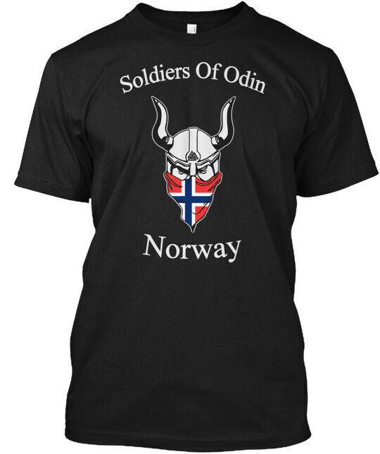 Soldiers Of Odin Norway - T-Shirt Made in the USA Size S to 5XL Unisex T-Shirt S