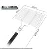 ZISIZ Foldable BBQ Grill Basket with Wooden Handle