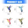 Elegant Hummingbird Brooch Pin For Women Girls Attach To Shirts Coats Bags Multifunctional Corsage Pin Accessory