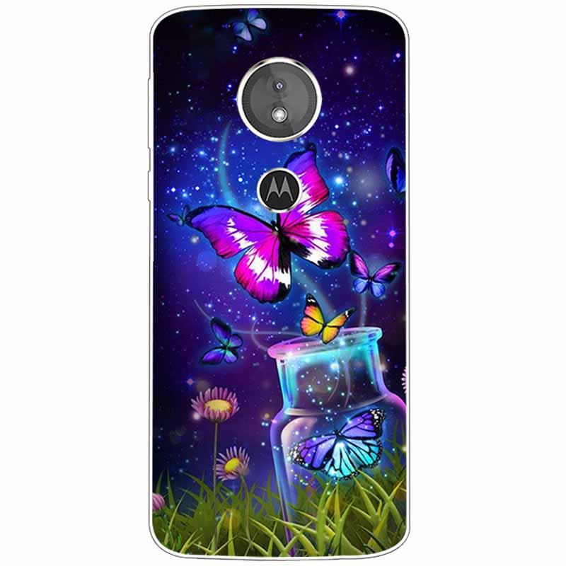 For Moto G6 Play G6Plus G 6 Case TPU Soft Paint Animal Silicone Clear Covers for Motorola Moto G6 Plus G 6 Capa G6Play Funda