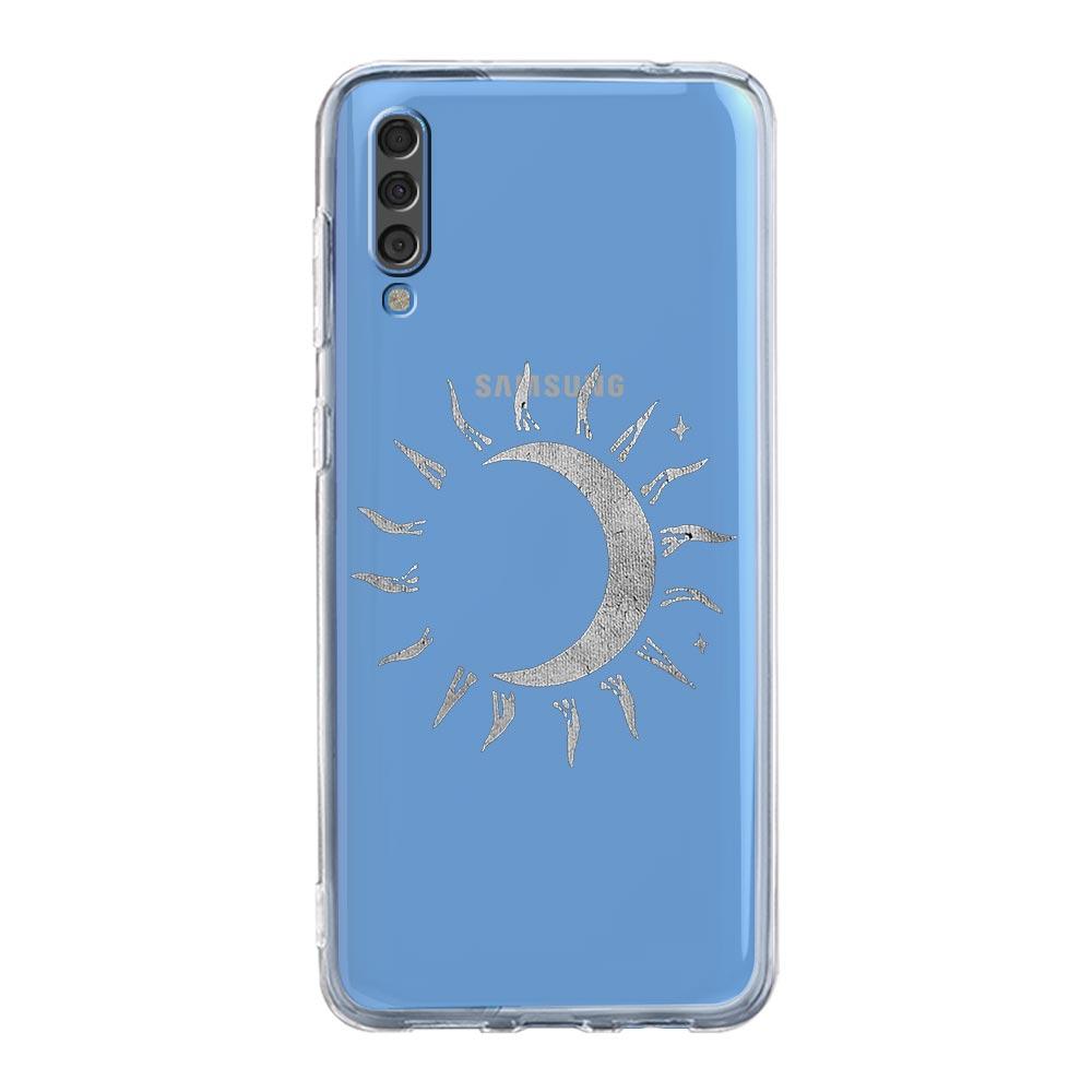 Funny Sun Moon Angel Eyes Phone Case For Samsung Galaxy A12 A32 4G A50 A70 A20E A20S A10S A22 A30 A40 A52 A72 5G A02S A04S Cover