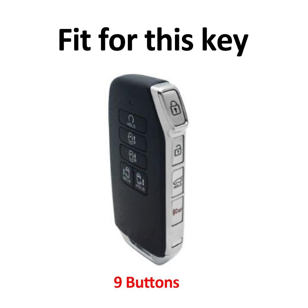 Für Kia Carnival Sedona 2021 Sorento MQ4 Transparentes TPU Auto Shell Fob Für KIA K7 K8 V6 EV6 2022 Dl3 K5 Autoschlüssel Hülle Abdeckung