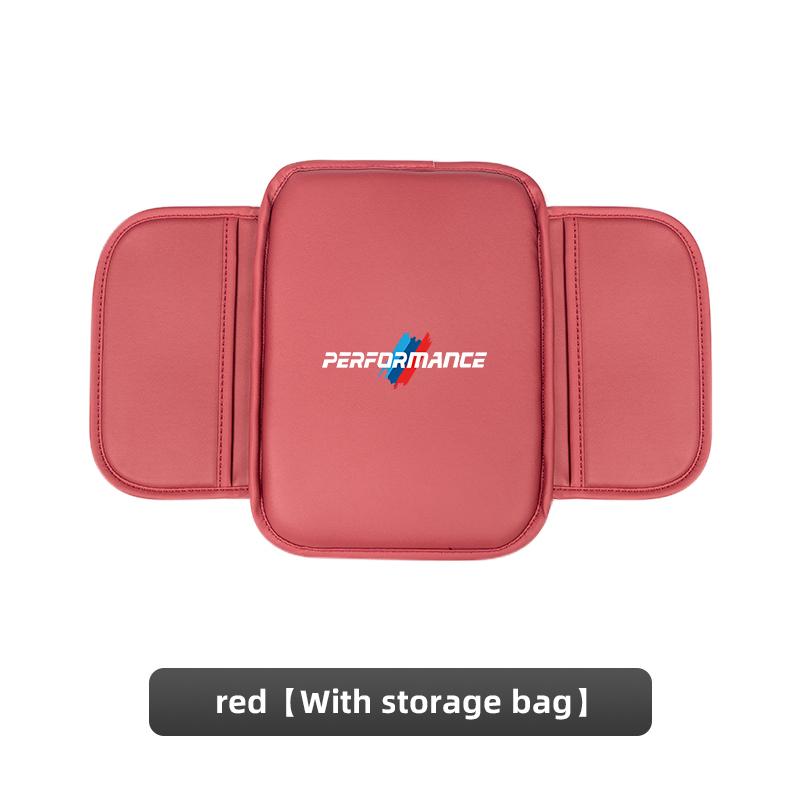Leder-Armlehnenbox-Kissen mit Memory-Schaumstoff-Schutzhülle für die Mittelkonsole von BMW Performance E46 E90 F10 F30 X3 F20 E46