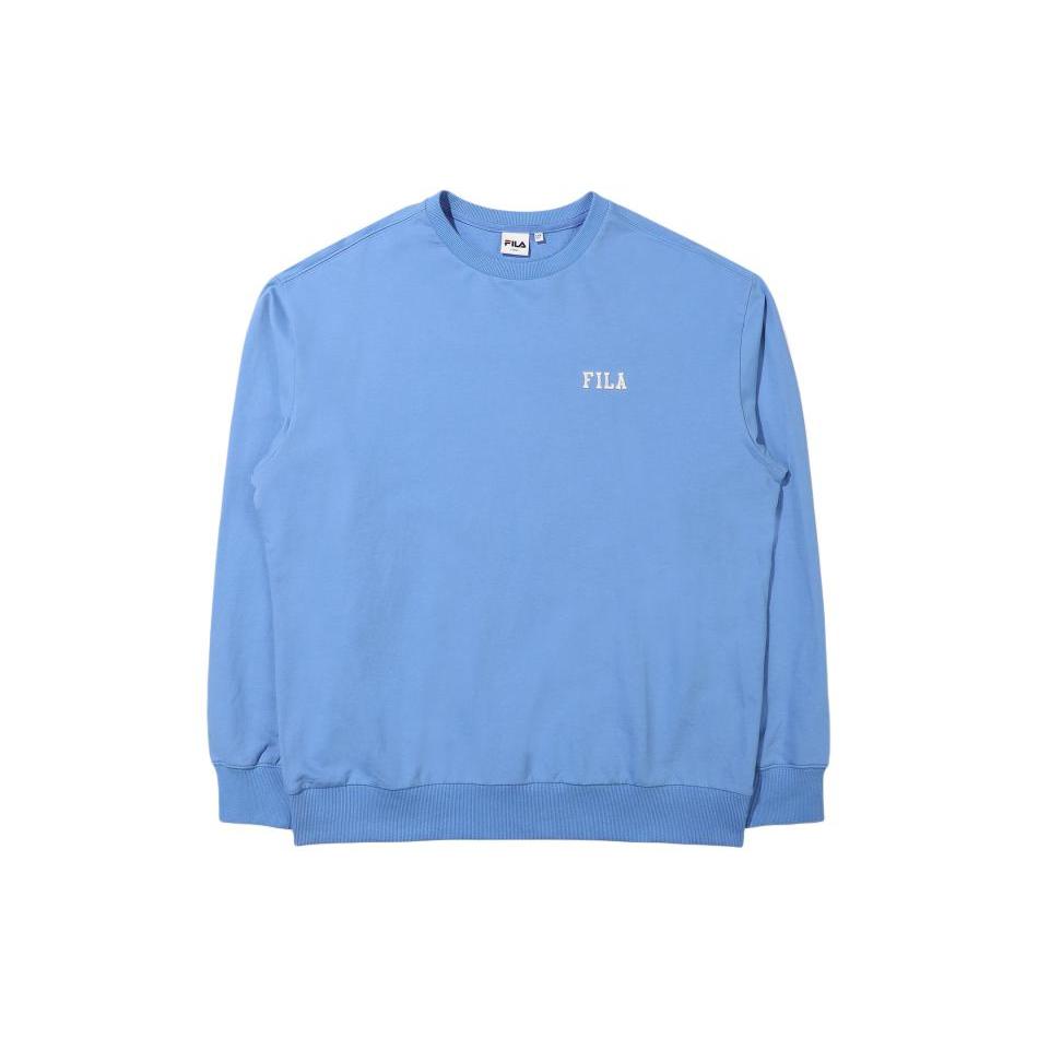 FILA Sweatshirts Men s Blue Crew Neck Moderate Regular FS2POE1111X-FBU 95
