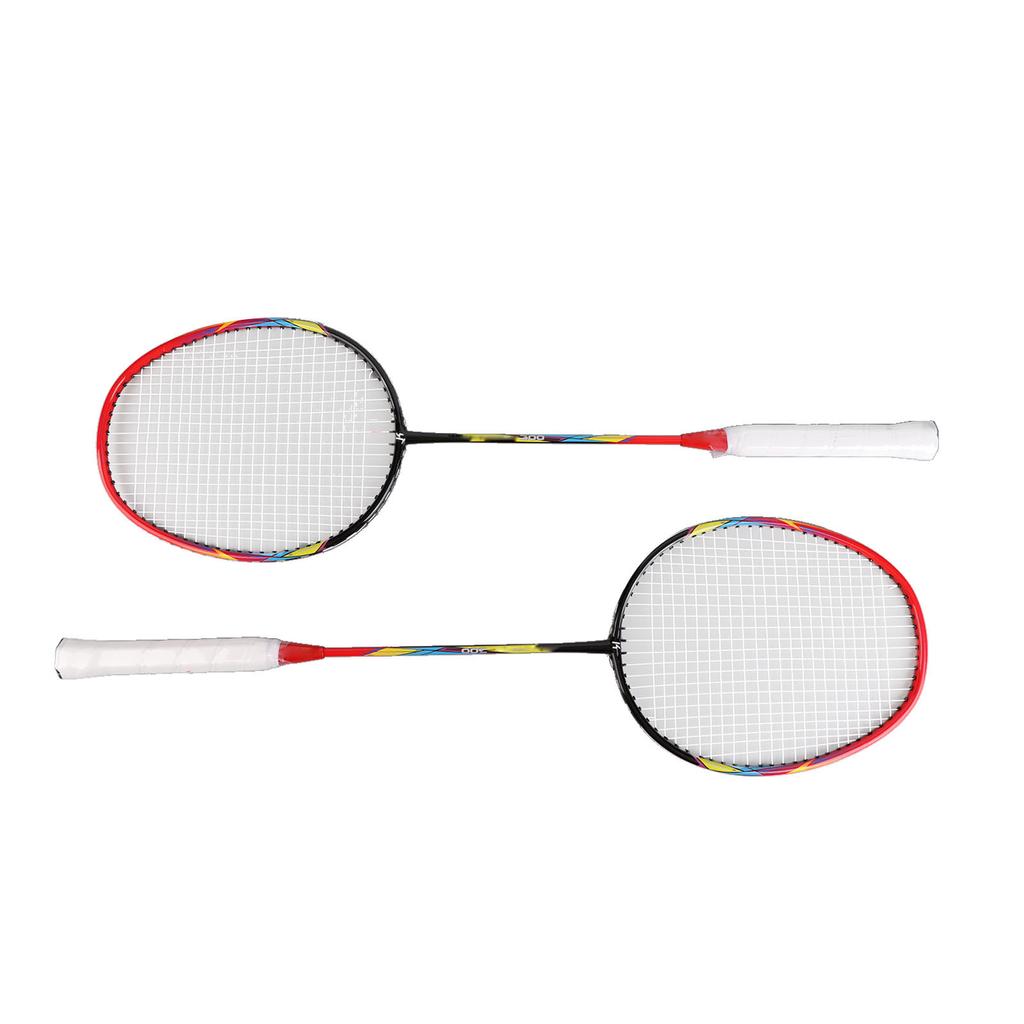 2 Player Badminton Racquet High Stability Lightweight Portable Sports Badminton Racket for Beginner