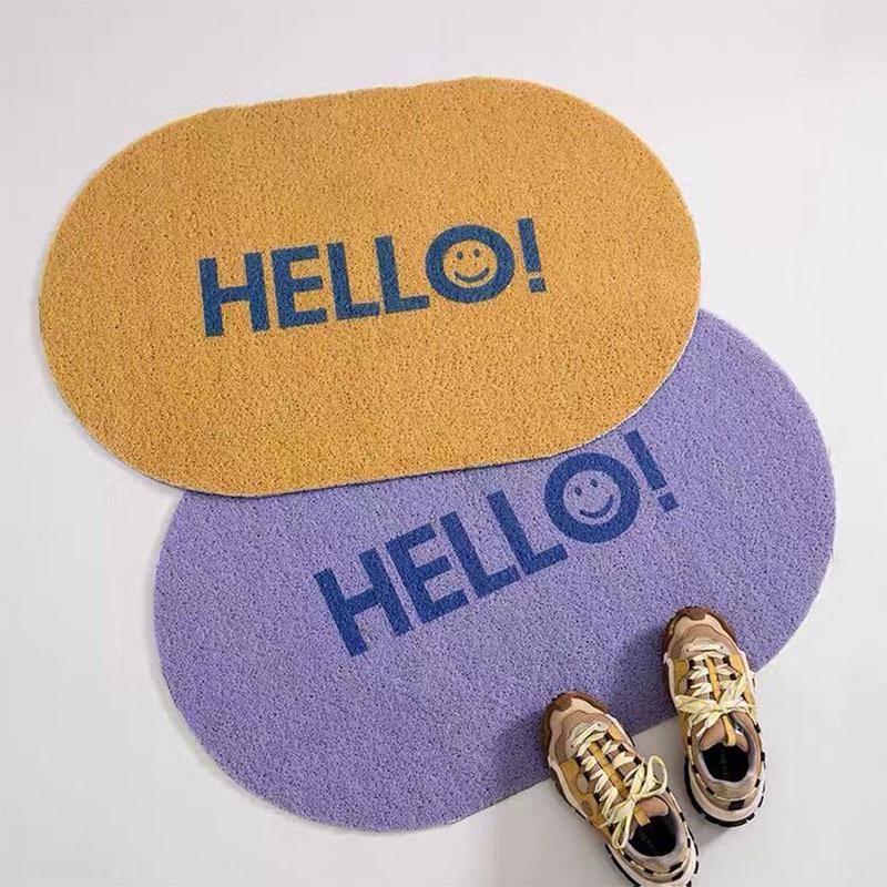 Cross-ins Anti-Slip Dirt-Resistant Cuttable Coil Door Mat for Entryway & Bedroom