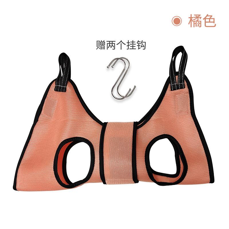 Pet Grooming Hammock for Dogs Cats Nail Trimming Fixing Bag Hanging Anti-Scratch Restraint Bag for Feeding Bathing