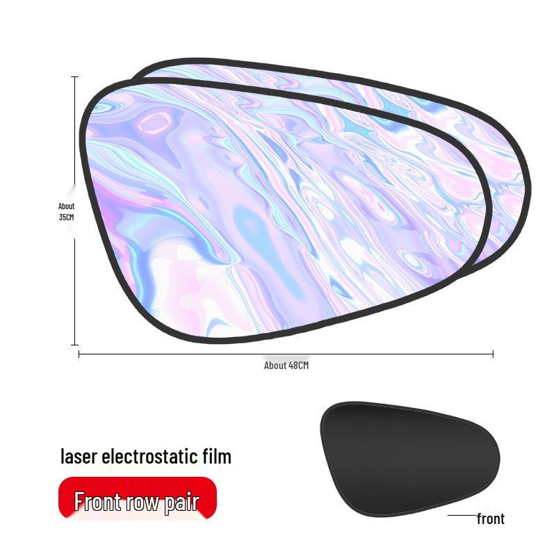 Car Sunshade: Static Suction Sun Visor for Side Windows - Heat Insulation & Sun Protection