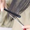 1pcs Haircut Straightening V Shape Black Color Comb Home Hairdressing Straightening Combs Clip-Type Hairdressing Hair Straighten
