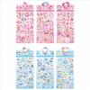 18pcs Kuromi Cinnamoroll Flat 3D Wind Stickers Cartoon Exquisite Children's Toy Stickers Diary Decoration Creative DiY Toys