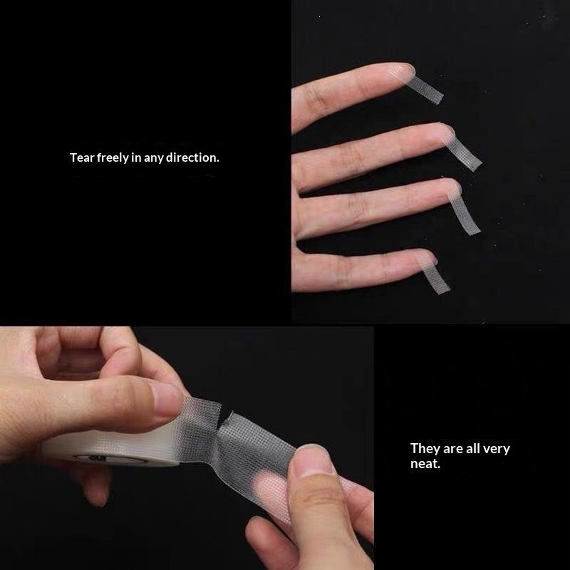 PE/Vliesstoff Gesichtsband Atmungsaktiv Professionelles Cosplay Make-up-Band Transparent Faltenlifting Doppellid-Band Make-up