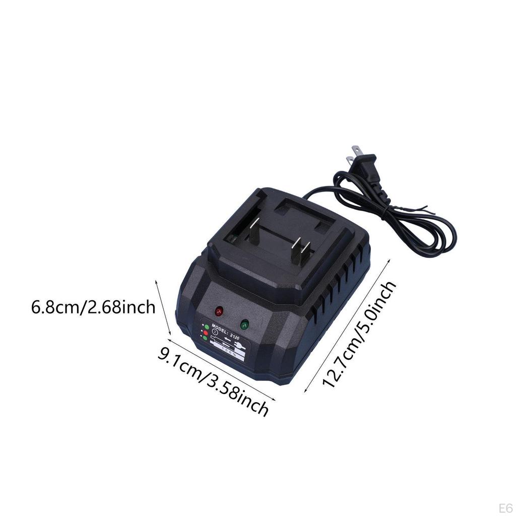 21V Battery Charger for Electric Wrench Power Tool Components Replacement Station