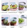 Multipurpose Avocado Cutter Stainless Steel Fruit Slicer Cutter Avocado Peeler  Kitchen Use