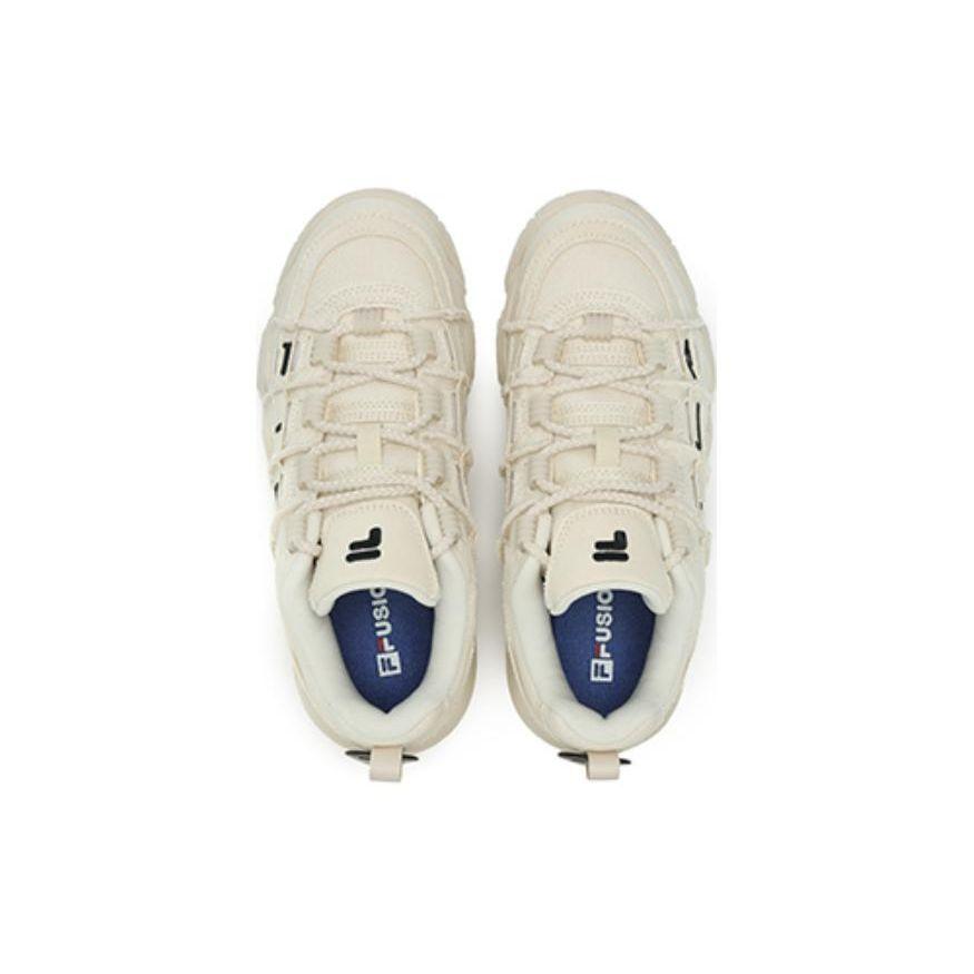 Fila Stylish Comfortable Sports Minimalist Low-Top Retro Basketball Shoes Women Sneaker White Black T12W333201FWA