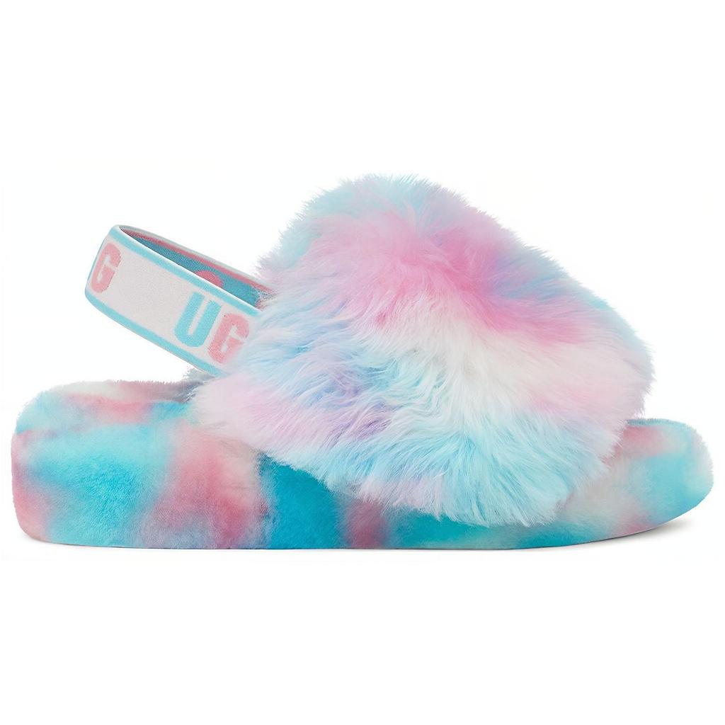 UGG Fluff Yeah Blue Pink Women's 1131770-PID