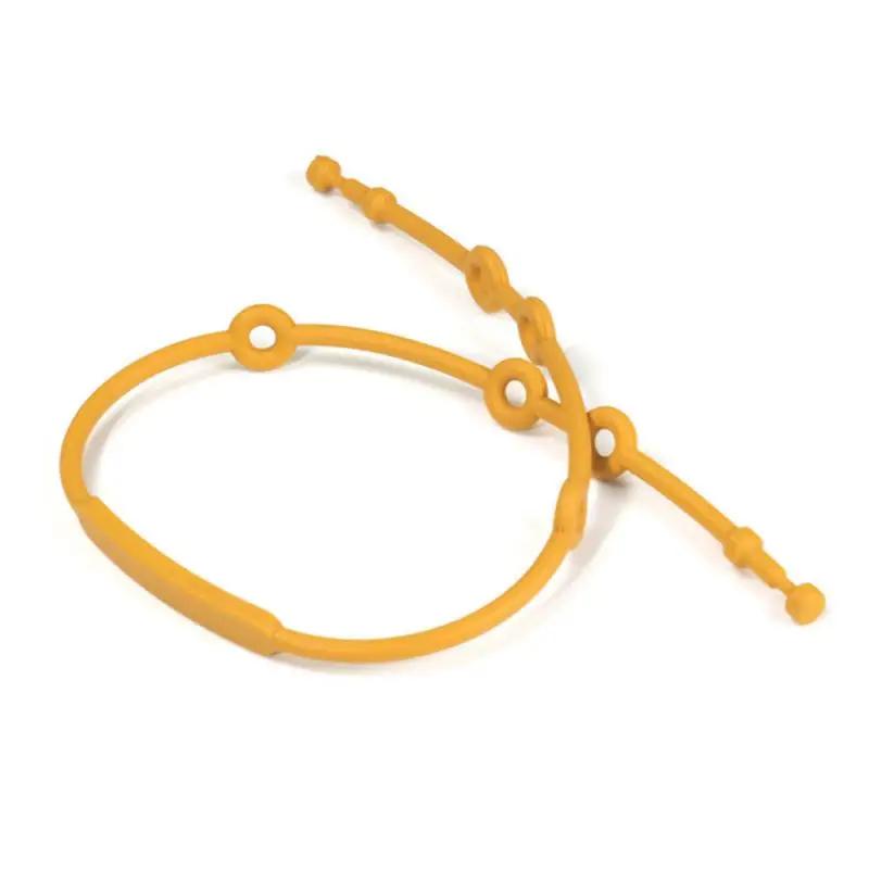 1~2PCS New Silicone Toy Safety Straps Newborn Teething Soother Chew Dummy Chains Adjustable Baby Pacifier Clip Teether Straps