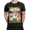 Smiling Friend Make People Pim Funny Cartoon Novelty Graphic 100 Cotton TShirt Smiling Friends Season 2 Tees Tops For Unisex