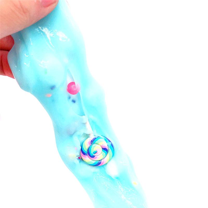 60ml Lollipop Mud Mixing Cloud Slime Squishy Putty Scented Stress Kids Toy