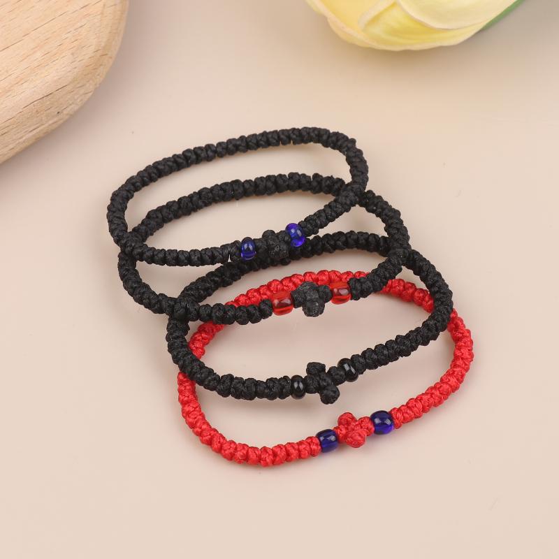 1/5 stk Græsk Ortodoks Håndkæde Håndlavet Bedekæde Armbånd Kristent Armbånd Elegant Religiøst Smykke Gave Til Kvinder Mænd