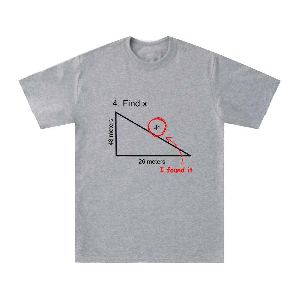 Find X Art Print T Shirts Tom Holland I Found It Meme Tees Vintage Aesthetic Tops Women Men Cotton Comfort T-shirts