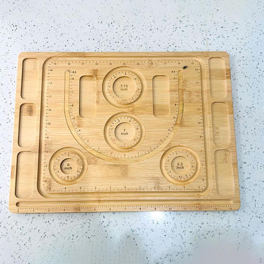 Bead Board DIY Tools Art Supplies Holder Bracelet Jewelry Marking Tray Wood Beading for