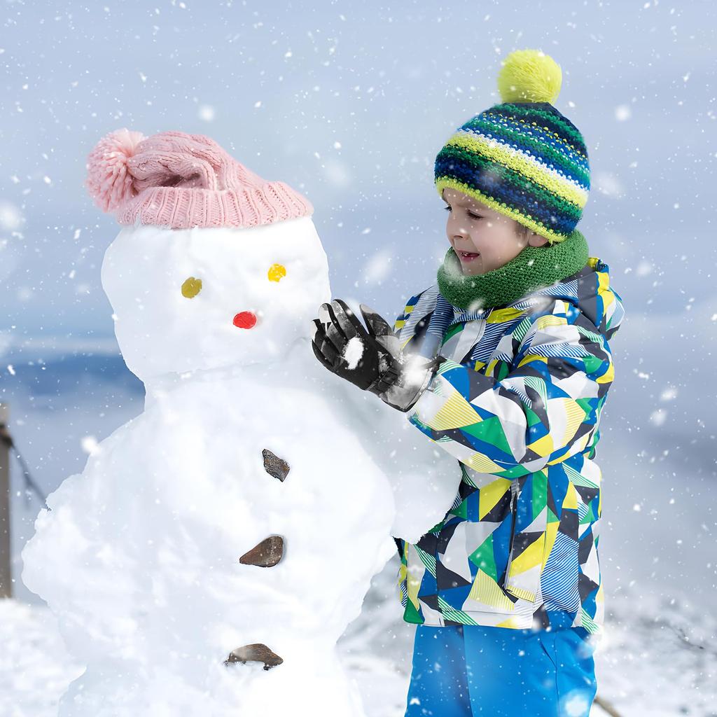 Yume no Mono Ski Perfect for Snow Ski and Winter Waterproof and Breathable 3M Thinsulate Windproof and Screen Suitable for and Elementary School