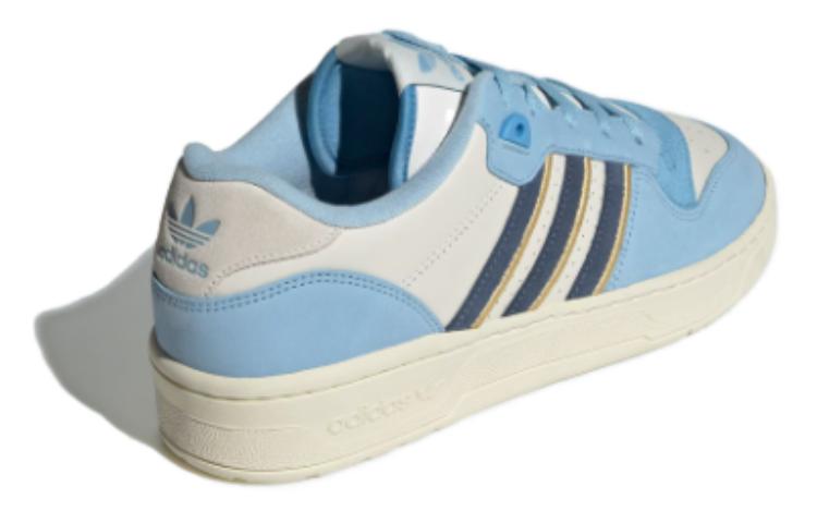 Men's Sneakers Adidas Originals Rivalry Low Top Skateboard Shoes Unisex Blue White