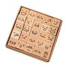 25Pcs Vintage Wood Stamp Flower Butterfly Themed Stamp for Scrapbooking Card Making Journal Photo Album and Packaging
