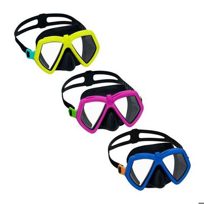 Junior Diving Mask - Bestway - Model 22040 - Anatomical Strap - UV Protection - Multicolored