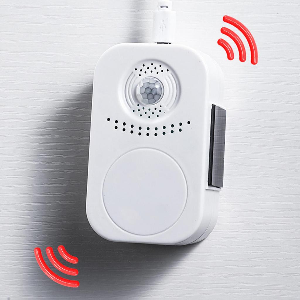 Dörrsensor Signal Lägenhetslarm Smart Välkomsts signal Rörelsesensor Ingångsvarning För Inomhus Lägenhet Hem Utomhus Butik Butik