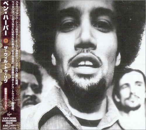 

CD BEN HARPER - Will To Live VJCP25308 Virgin 1997 Japan Rock Used
