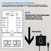 SMY Lighting 100W Outdoor Low Voltage Transformer with Timer and Photocell Sensor,120V AC to 12V DC Weatherproof for LED Landscape Lighting,Deck