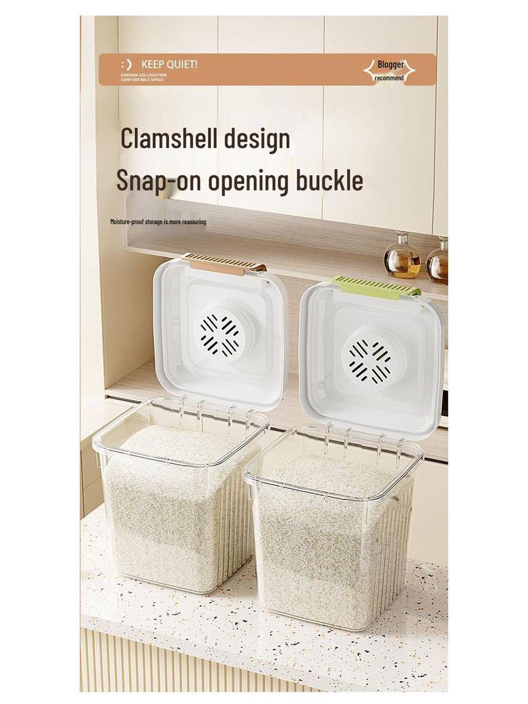 Airtight Insect-Proof Rice and Grain Storage Container