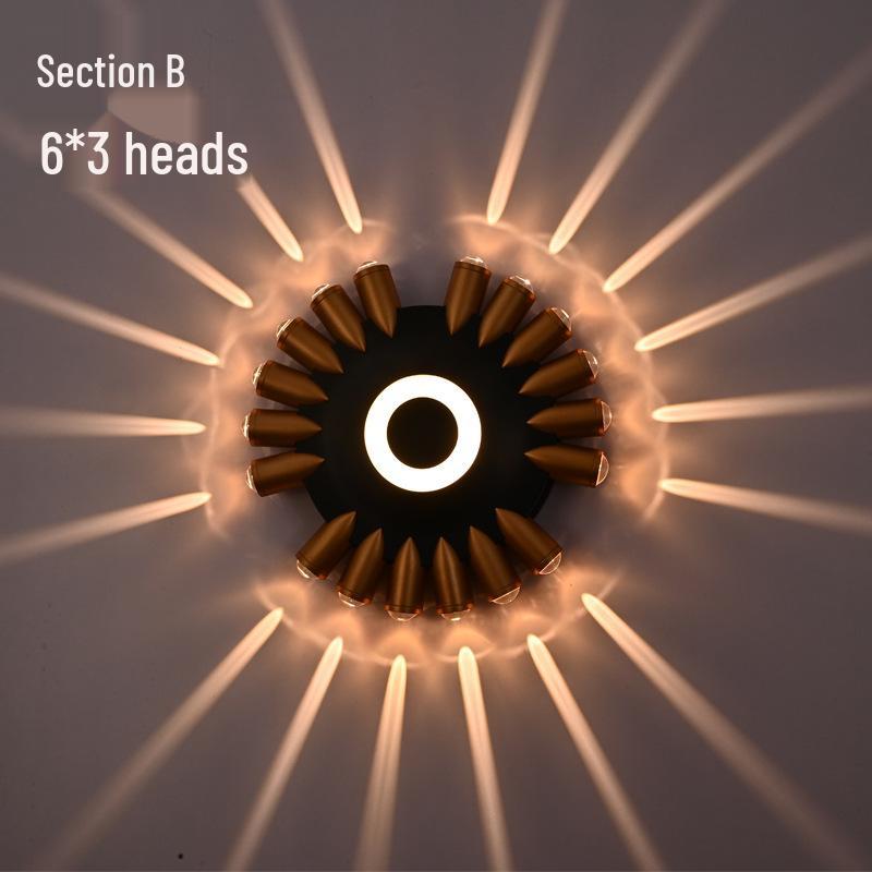 Airplane Series Outdoor Minimalist Wall Light for Villa, Courtyard, Balcony, Corridor, Aisle, or Stairway