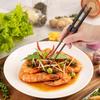 6 Pairs Reble Chopsticks Helper,Chopsticks Trainer Training Chopsticks For Adults Training Chopstick Hinges Connector,Non-Slip And Portable Practice