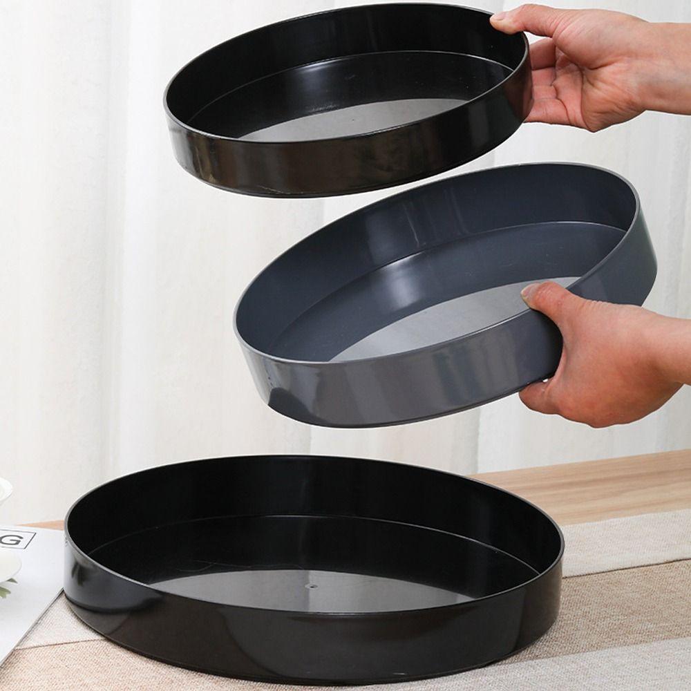 Large Flower Container Round Plastic Flower Tray Durable Flower Arrangement Tray  Garden Courtyard