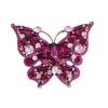 Retro Full Diamond Butterfly Brooch, Fashionable Insects, Clothing, Coat Accessories, Chest Flowers, Butterfly Brooch