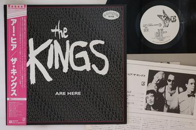LP Record KINGS - Kings Are Here P10932EPROMO ELEKTRA 1980 Japan Obi Rock Used