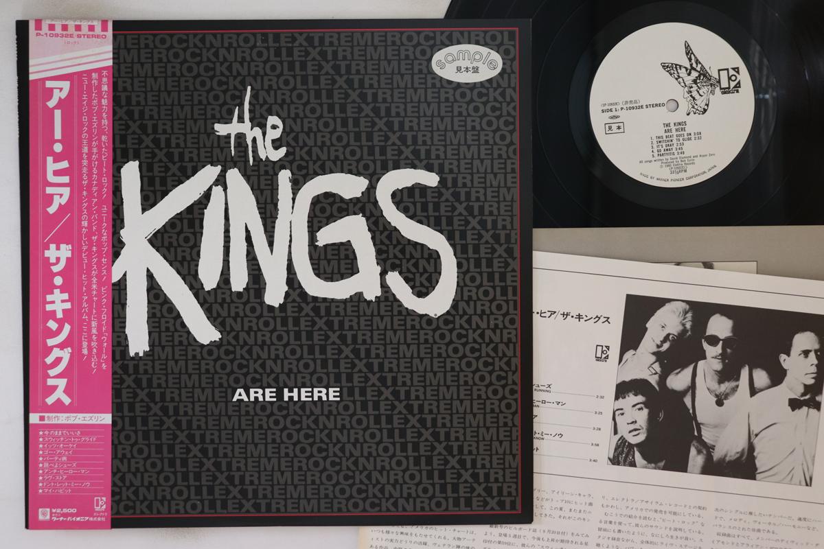 

LP Record KINGS - Kings Are Here P10932EPROMO ELEKTRA 1980 Japan Obi Rock Used
