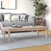  Coffee Table, 110x50x30 Cm, Solid Pine Wood