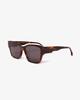Seupeulingseuteulingseu Semi-Wide Square Shape Sunglasses Page 48 [Leopard]