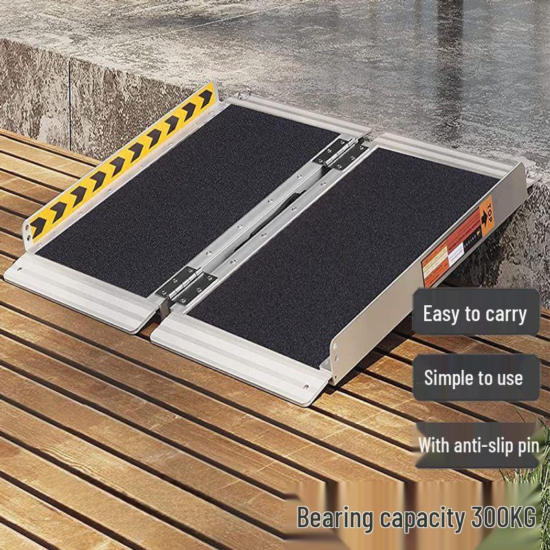 Portable Foldable Wheelchair Ramp 60cm x 73cm