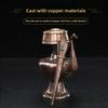 Tibetan Gilded Offering Bumpa Pot Nepal Purple Copper Engraved Holy Water Bottle Career Treasure Vase