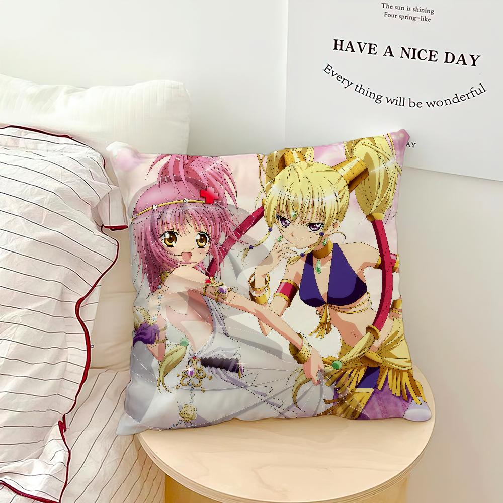 Classic Anime S-Shugos C-Chara Cute Girl Comfortable Soft Hogar Pillowcase For Sofa Living Room Bed Home Decor Protective Covers