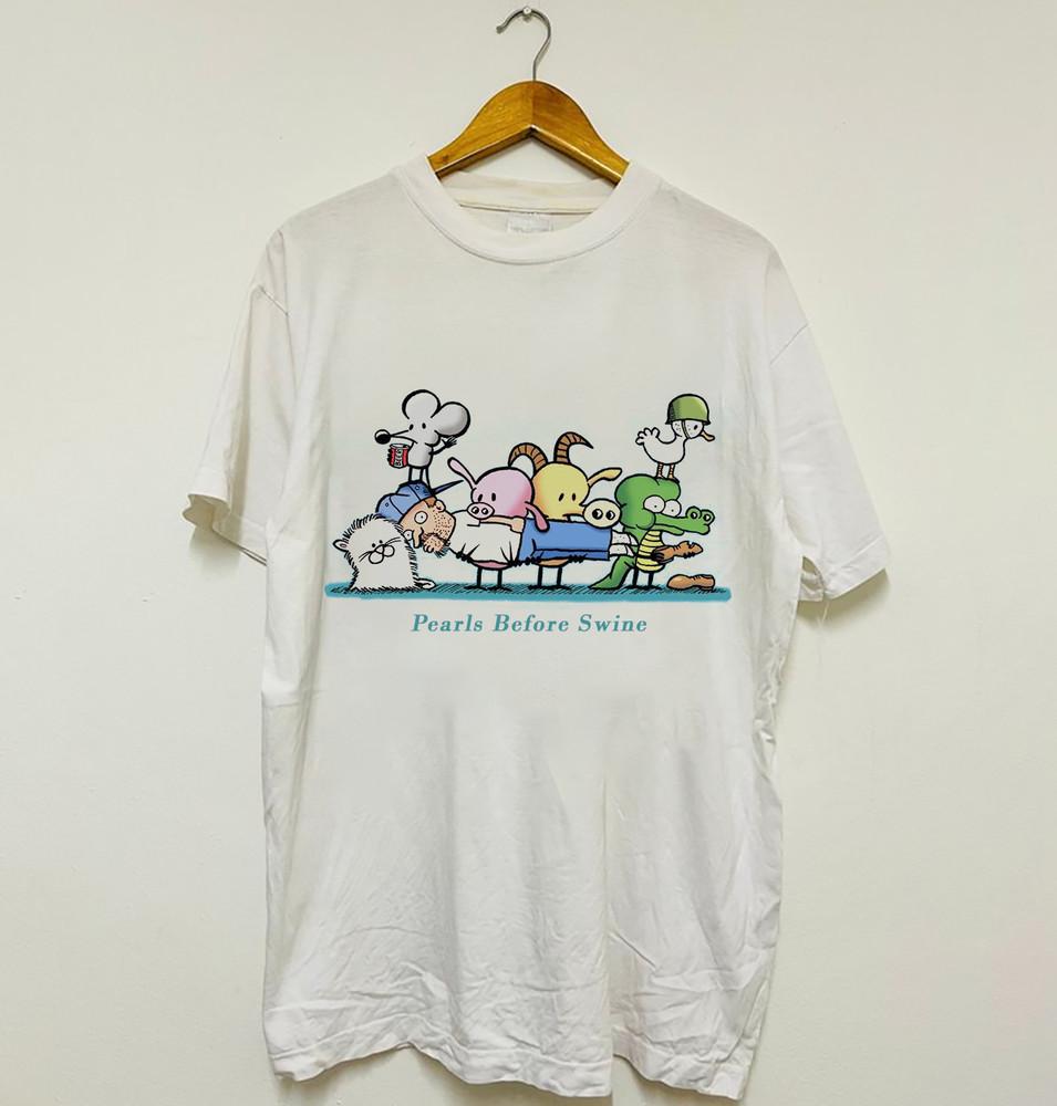 

Pearls Before Swine Comic Strip Unisex T-Shirt All Size S To 5XL SB079 Unisex T-Shirt XXXL